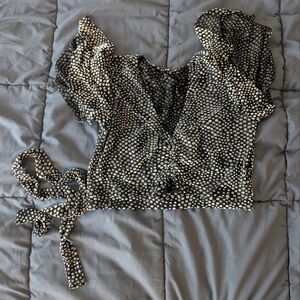 Blackmilk Caviar Burned Velvet Rio Top